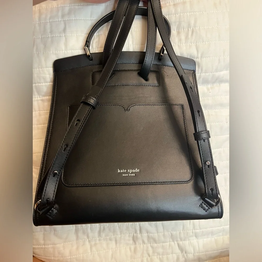 New Kate spade romy croc embossed backpack